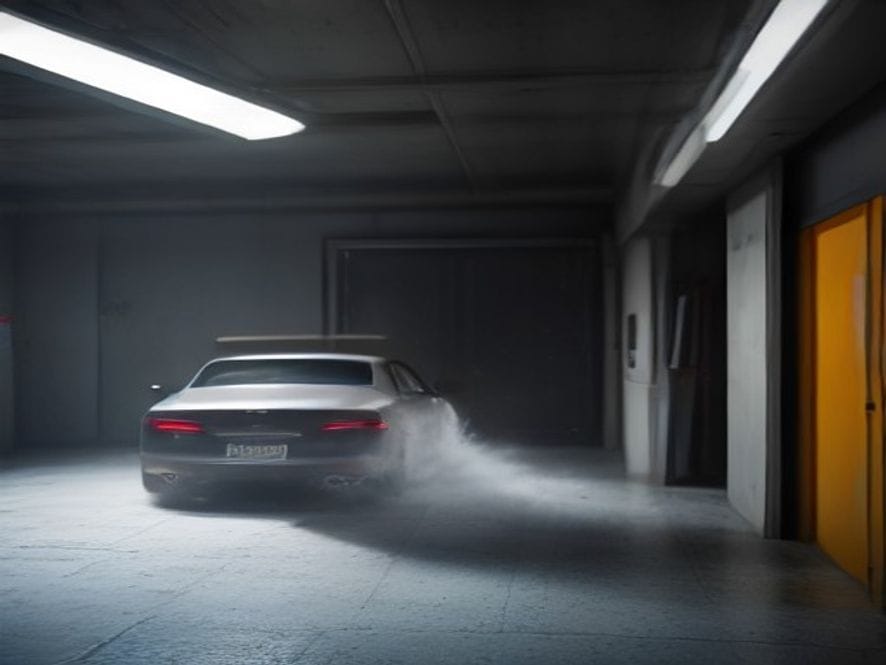Wash bay at Zahrat Al Bustan Car Wash where every vehicle is hand-finished