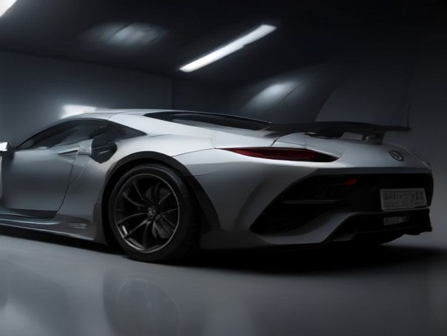 Ceramic coating applied to a car exterior